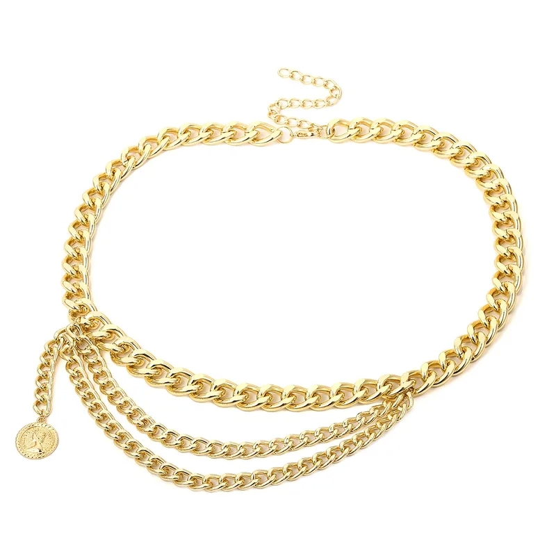 fashion accessories in the 80s "Boho Romantic U-Shape Alloy Plating Women's Chain fashion accessories for 2 year old boy Belts – Glistening Simple Style Wholesale" fashion accessories logo