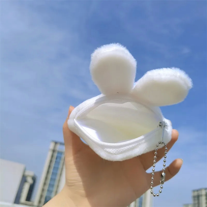 fast "Limited Edition Boho Recycled Plush Bowknot Zipper Wallets feminine – Multifunctional Kids & Women’s Animal Design" artisanal
