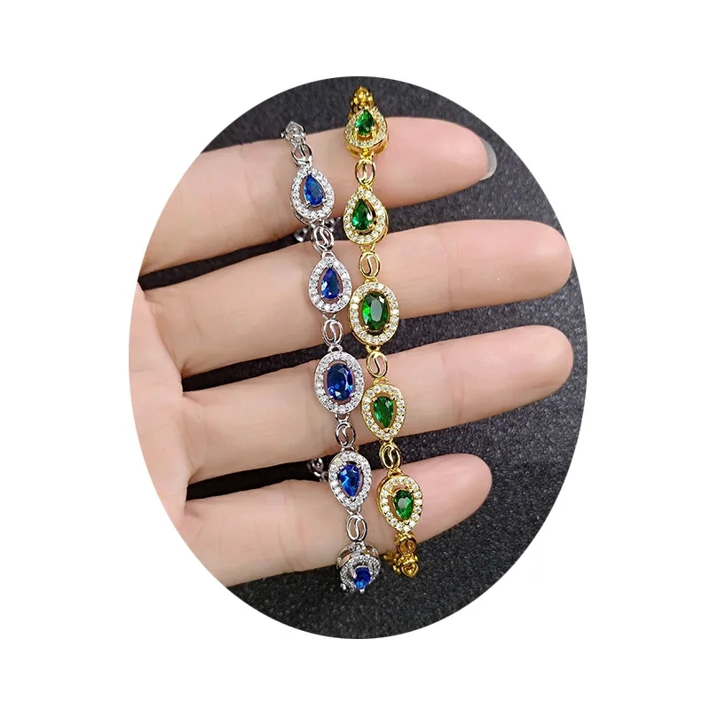 fine jewelry advent calendar "Ethical Handcrafted Platinum-Plated Copper Bracelet with Emerald & Sapphire fox fine jewelry Accents – Romantic Simplicity" fine jewelry trends 2023