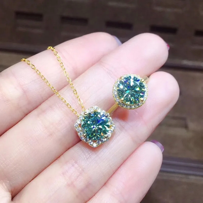 fine jewelry amazon "Luxury Copper Diamond Geometric Crystal Jewelry Set – Timeless Glam & emerson fine jewelry Trendy Gemstone Elegance" amato fine jewelry & body piercing