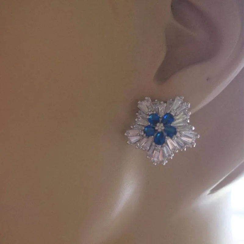 fine jewelry manufacturer "Limited-Time fine jewelry manufacturers in usa Vintage Snowflake Copper Zircon Earrings – Waterproof Romantic Glam Vibes" fine jewelry wholesale manufacturer