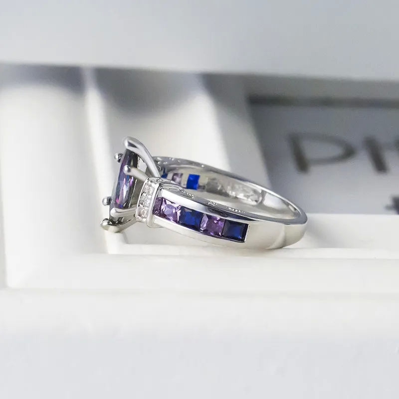 fine jewelry usa "Chic Hypoallergenic Oval Zircon Copper Ring – Fast Romantic Exclusive qvc fine jewelry Fashion Jewelry for Women" collections fine jewelry