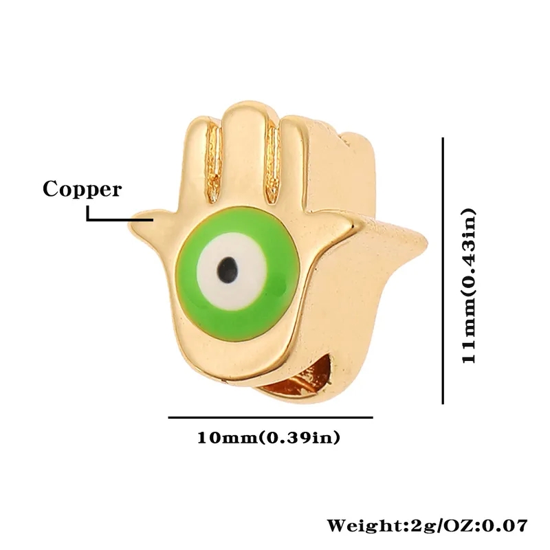 flat beads for jewelry making "Handcrafted 10x11mm Copper Palm Eye Beads - Edgy jewelry making or jewelry-making & Affordable Fashion Jewelry Piece" jewelry making nearby