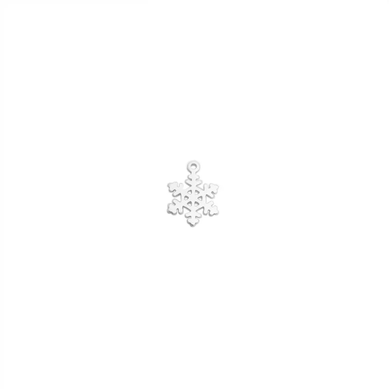 gold jewelry making supplies Exquisite 925 Sterling Silver Snowflake Pendant – Fine Feminine Jewelry Accessory uv resin for jewelry making for Women jewellery making quartz beads