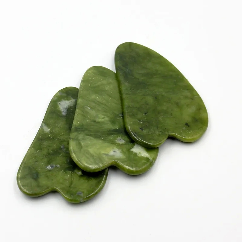 greencell beauty & health care "Handmade Trendy Jade & Horn Face Scraping Plate - beauty health holistic Wholesale Gift-Ready Xiuyu Beauty Tool" beauty health in
