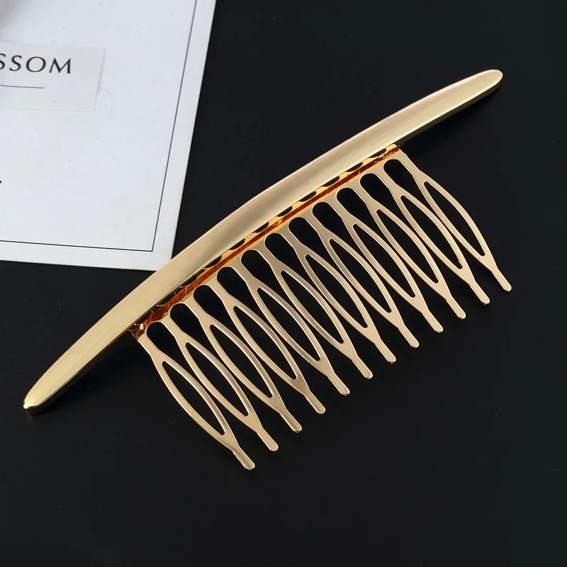 hair accessories storage ideas Eco-Chic Recycled Alloy Hair Combs: Organic Shiny Women's Streetwear hair accessories extensions Elegance wedding hair accessories near me