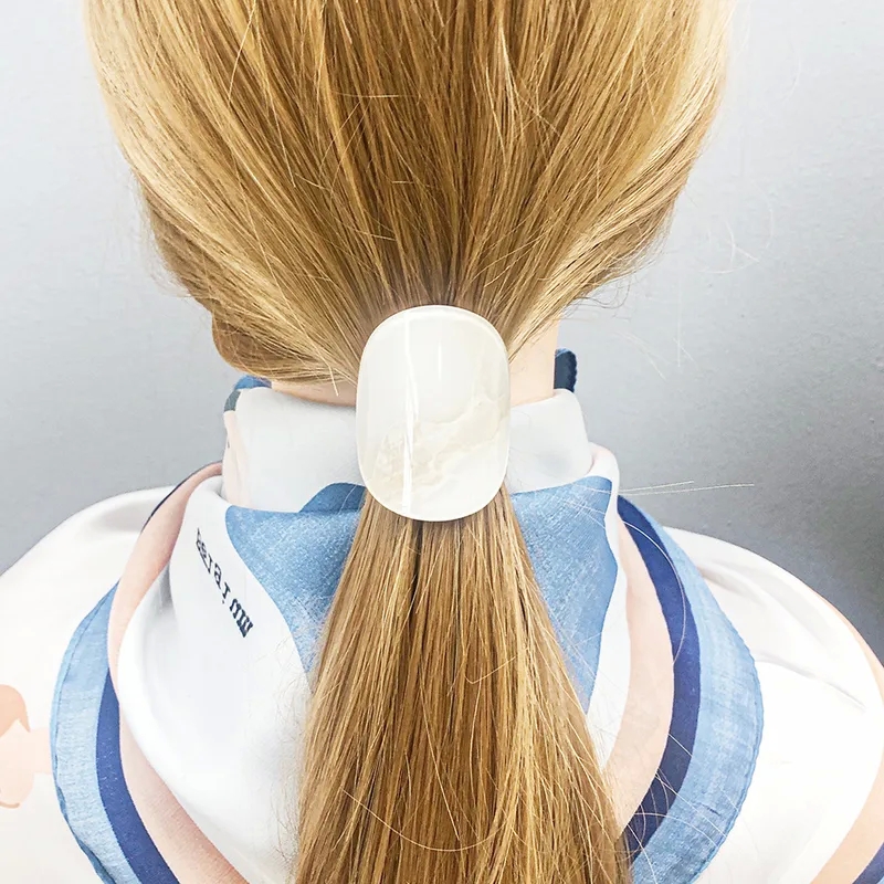 hair accessories vintage Vintage-Inspired Eco-Friendly Earthy Color Block Alloy Resin Hair Clip for Women – Stylish & hair supplies q super centre Timeless Charm sparkly hair accessories