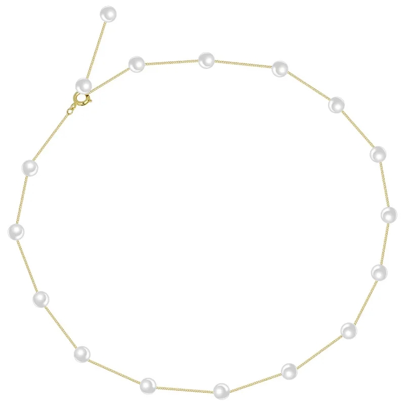 high end gold jewelry "Elegant Vintage Copper Geometric Necklace with Freshwater Pearl high end amethyst jewelry Inlay – Timeless Fashion Statement" sell high end jewelry near me