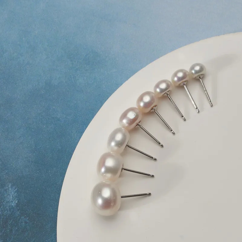 high end jewelry companies "Vintage Unisex Freshwater Pearl Stud vintage high end jewelry Earrings – Elegant Fashionable Shiny Pearl Inlay for Best Style" high end jewelry auctions