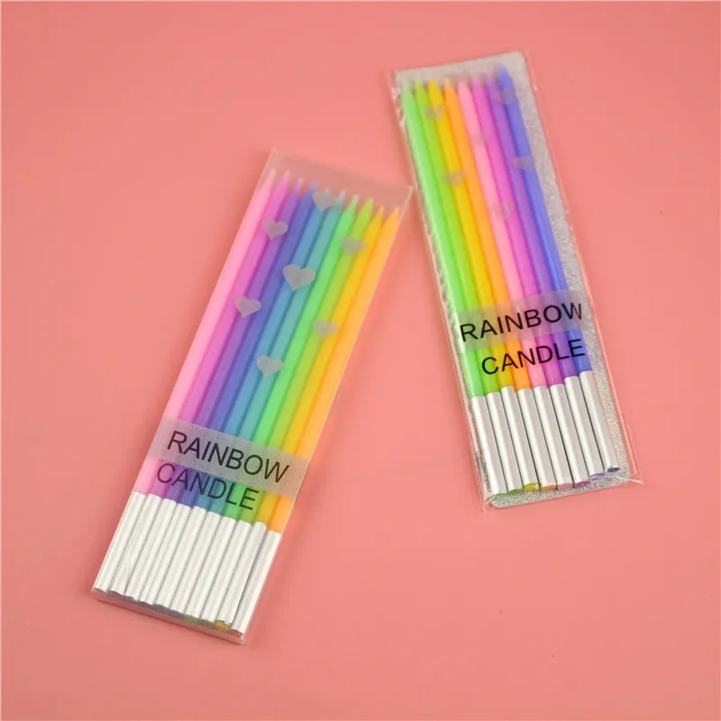 home bargains kitchen bins 40l with lids Modern Gradient Rainbow Birthday 0 interest kitchen remodel Candles – Sleek Long Rod Cake Candles for Seasonal Celebrations small home kitchen design