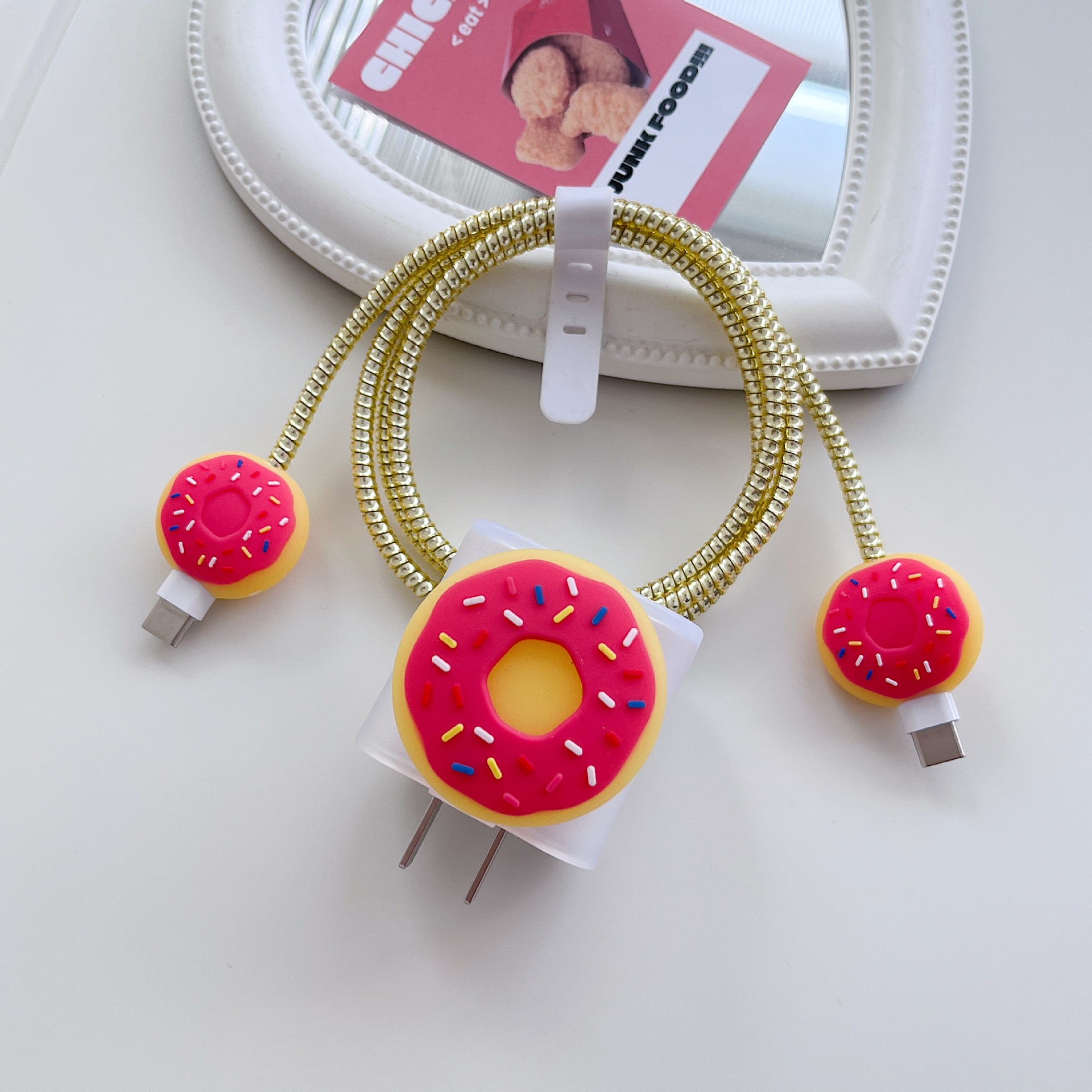 home just kitchen Boho home kitchen york Chic Sunflower iPhone 20W Charger Cable – Lightweight, Anti-Break, Timeless Beauty Design home & kitchen logo
