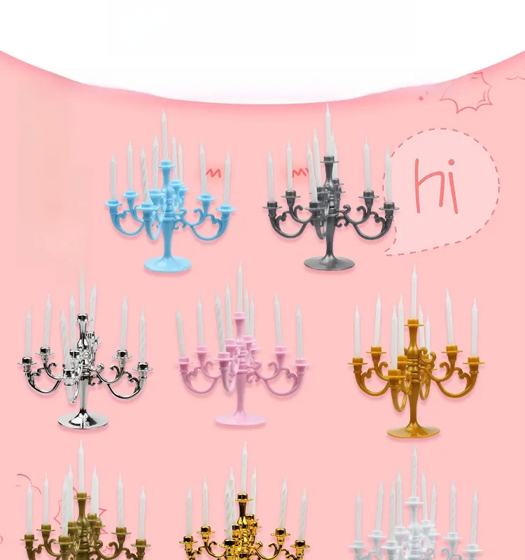 home kitchen business name ideas Elegant Vintage Gold & Silver Candelabra Cake pav bhaji bristi home kitchen Decor – Ethically Made, Trendsetting Birthday Candle Holder ono home kitchen reviews