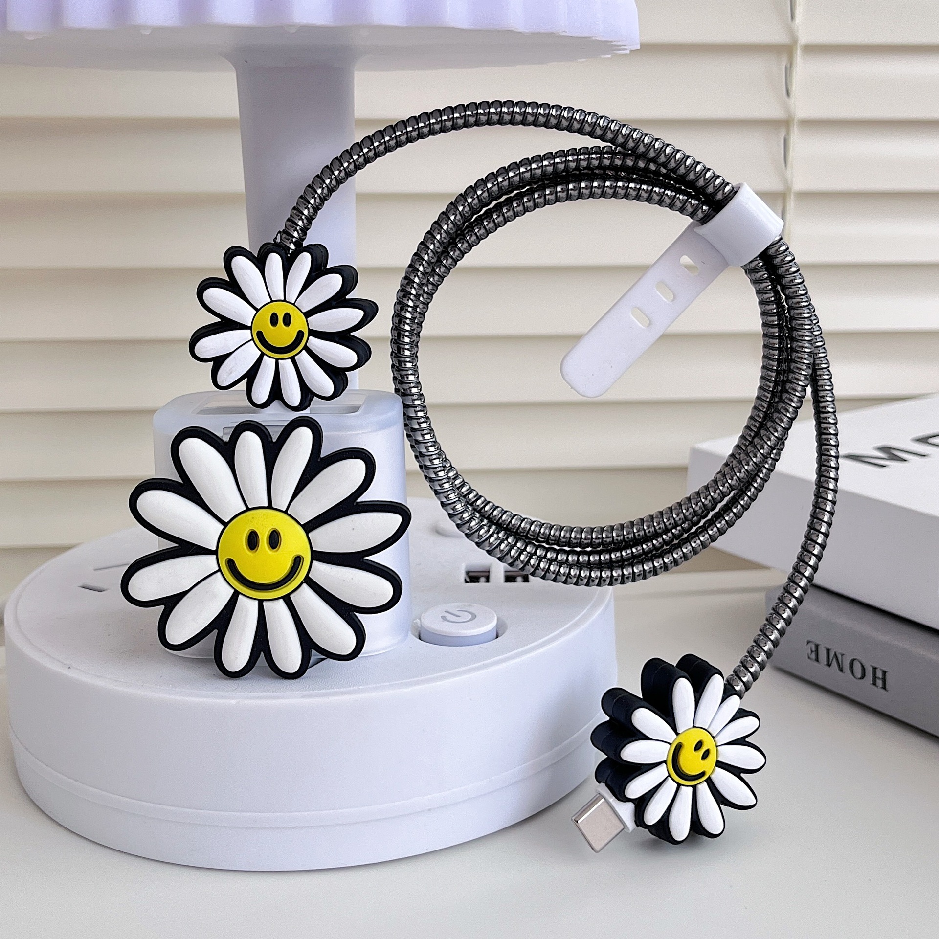 home kitchen food license Boho Chic Sunflower iPhone 20W Charger Cable – Lightweight, kaloang home kitchen Anti-Break, Timeless Beauty Design 2024 home kitchen