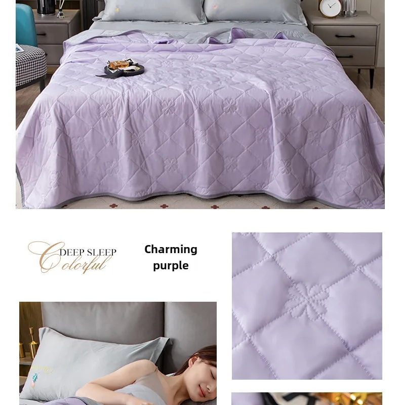 home & kitchen products Sustainable Minimalist Summer Quilt – Premium Mint Cool Silk, Washable, Thin, One-of-a-Kind home kitchen design simple Design for Daily Comfort new home kitchen design ideas