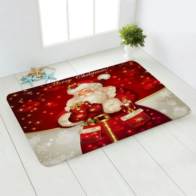 home kitchen set "Exclusive Weatherproof Santa Snowman Flannel Floor Mat – home kitchen inspection checklist Limited Offer" sweet home 3d kitchen