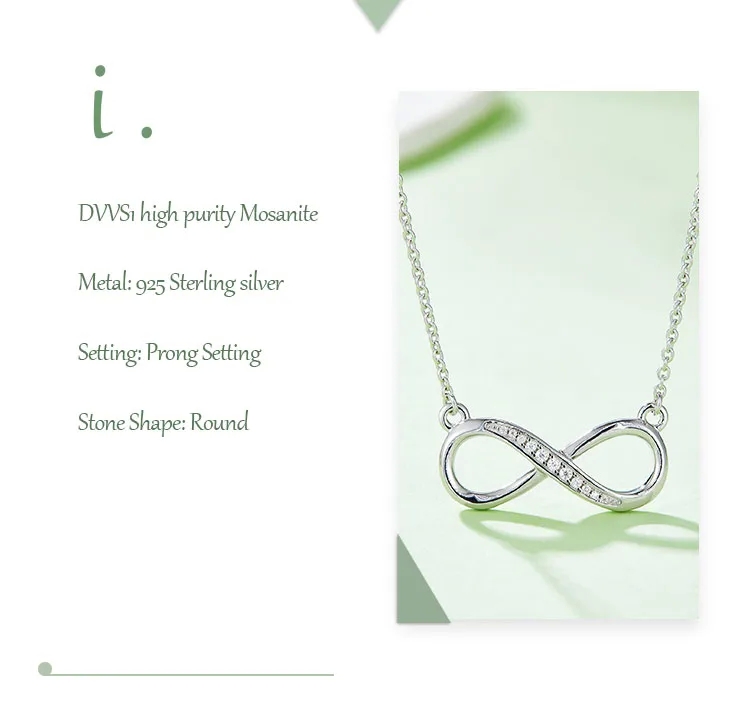 insurance for high end jewelry Vintage Sleek Custom-Fit 0.1ct VVS1-VVS2 Round Moissanite Infinity Hollow Inlay Cable Chain high quality jewelry wholesale Necklace FDJZ-056 high end diamond jewelry