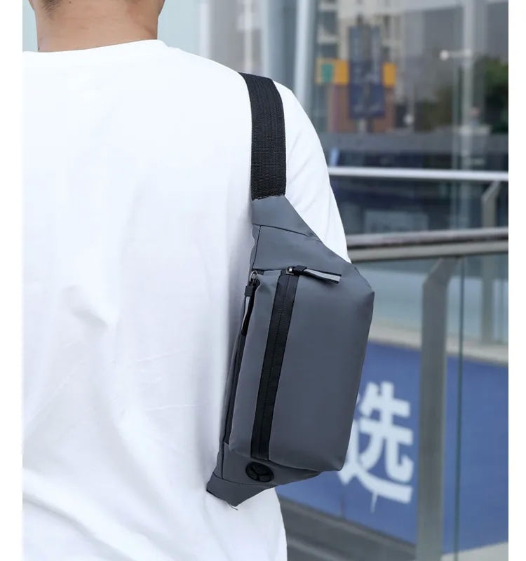 it luggage bags Heritage-Inspired Matte Waist Bag with Polished 1733 bags Finish, Non-Toxic Waterproof Fabric, Earphone Hole, Unisex Chest Satchel 2024 chanel bags