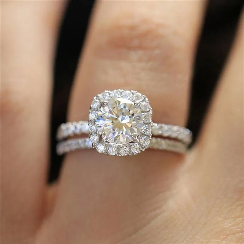 jacque fine jewelry "Bold Lightweight Alloy Ring with Hearts & Arrows Rhinestones – Statement Micro-Set Jewelry macy's fine jewelry sale Wholesale" ebay fine jewelry