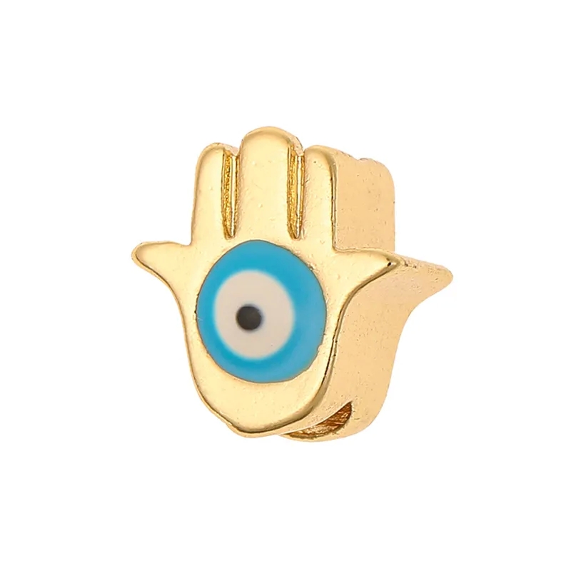 jewelry making ideas to sell "Handcrafted 10x11mm Copper Palm Eye jewelry making 4 year old Beads - Edgy & Affordable Fashion Jewelry Piece" jewelry making kits for girls