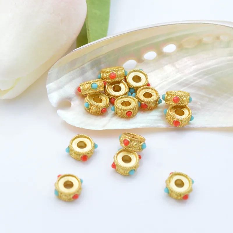 knots for jewelry making "Artisan-Made Modern Retro 7x3mm Alloy Round Bead Spacers – Trendsetting Tailor-Made using split rings in jewelry making Pack of 100" 925 sterling silver for jewelry making