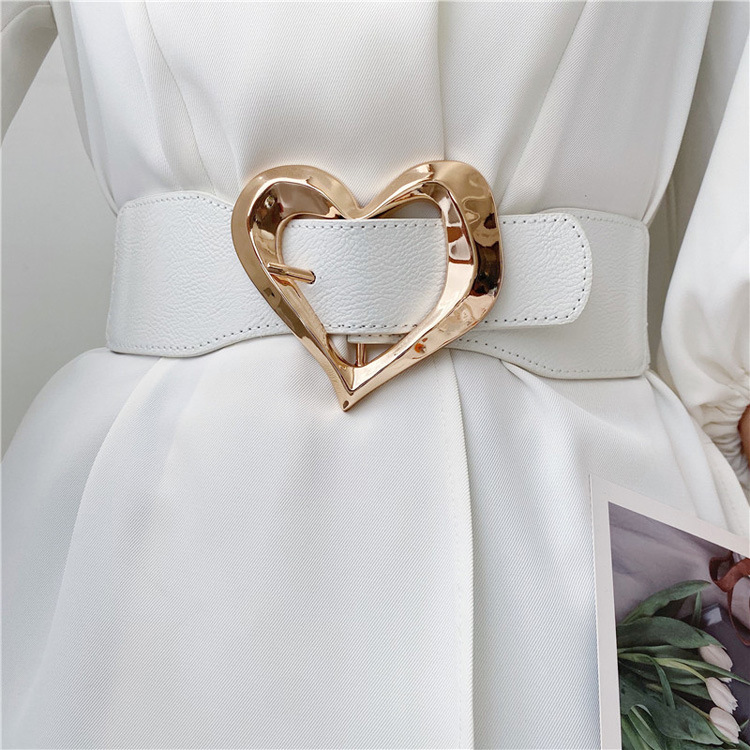 krish fashion accessories Eco-Friendly fashion accessories shop in bangalore Custom Heart-Shaped Buckle Adjustable Women's Belt – High-End Comfortable Korean Style Girdle Wholesale cebu fashion accessories