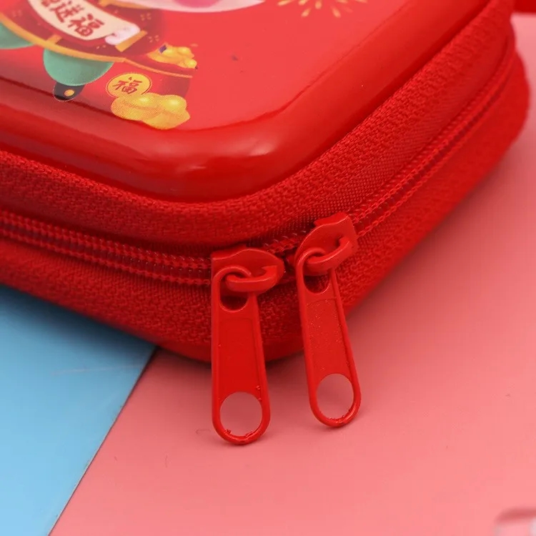 lightweight design Chic Unisex Refined Cartoon Tinplate Zipper Wallets for Kids – Stylish & Formal masculine Design sustainable fashion