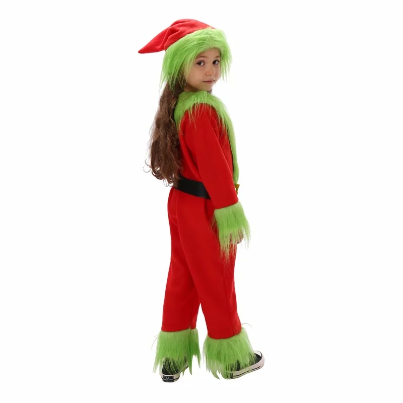 little baby kids Wholesale Christmas Green Fur baby boys 2 piece sets Monster Costume: Waterproof Scratch-Resistant Skin-Friendly Ethnic Party Dress for Kids & Festivals baby kids videos for toddlers