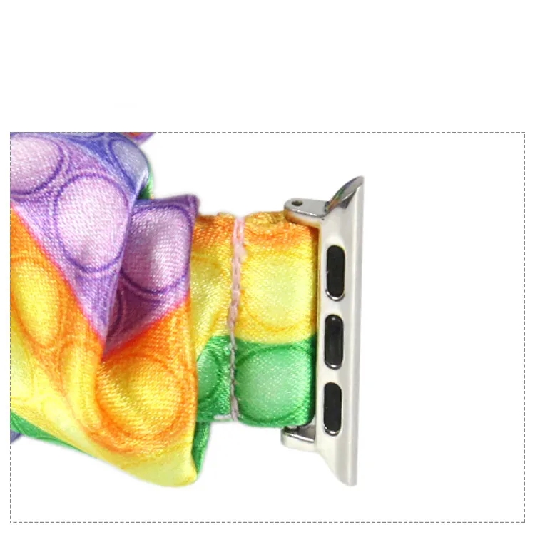 men's fashion accessories shop near me Custom Dainty Glossy Rainbow Elastic Strap for 5 most popular fashion accessories Women's iWatch – Wholesale Fashion Accessories fashion accessories dwc llc