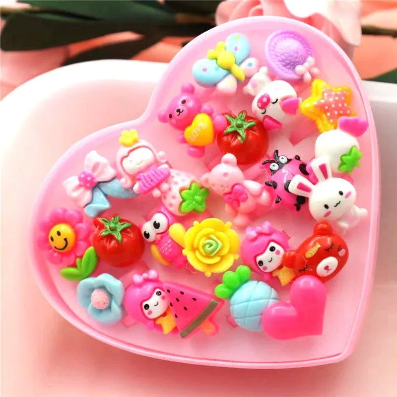 men's jewelry fashion 2023 "Eco-Friendly Cute Cartoon Resin Kids' earrings fashion jewelry Rings – Comfortable & Ethically Crafted for Little Hands" fashion jewelry girl