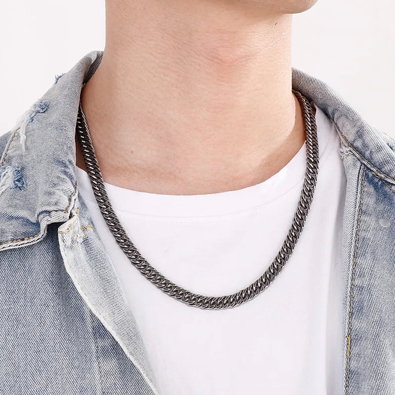 men's jewelry keepsake Wholesale Retro Hip-Hop Jewelry Set: men's jewelry pinterest Durable 304 Stainless Steel 18K Gold Plated Bracelet & Necklace - Shiny & Discounted men's jewelry initial