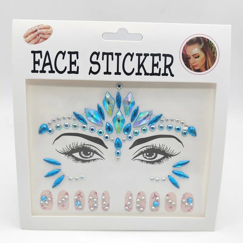 pamper zone health & beauty spa Eco-Friendly Antique Masculine Acrylic Rhinestone Flashing beauty health inn Face & Nail Stickers for EDM Festivals & Creative Makeup bill beauty & health products ltd