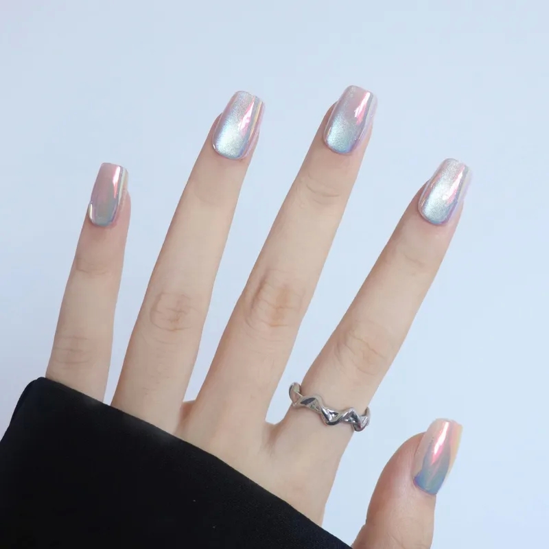 pamper zone health & beauty spa "Vintage-Inspired Ethically Sourced Aurora Cat Eye Nails – Glistening Sustainable radiant beauty & health - manhattan Handmade Fake Nails 30-Piece Set" beauty queen health centre guelph photos