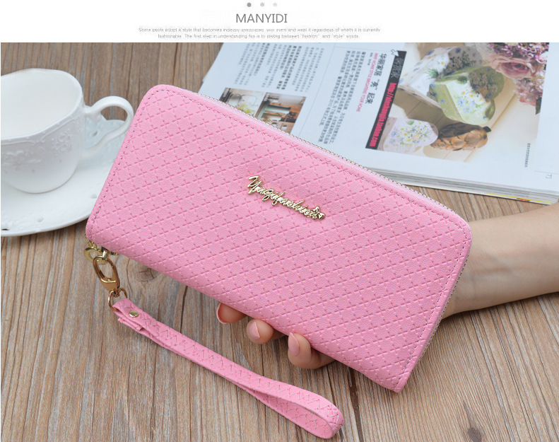 seasonal collection Trendy Non-Toxic Romantic Solid Color PU exquisite Leather Zipper Wallets for Women – Wholesale Collection tailor-made
