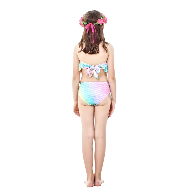 shop deals on baby & kids products Luxury Modern Sustainable Kids' baby's and kids 1st photos Mermaid Swimwear Set with Color Strap & Tail for Beach Vacations who is lil baby kids