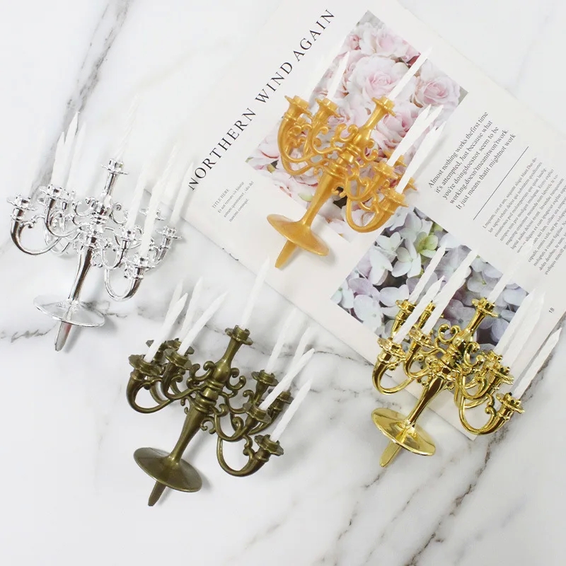 small home kitchen design Elegant sweet home kitchen and bath Vintage Gold & Silver Candelabra Cake Decor – Ethically Made Trendsetting Birthday Candle Holder microenterprise home kitchen operations