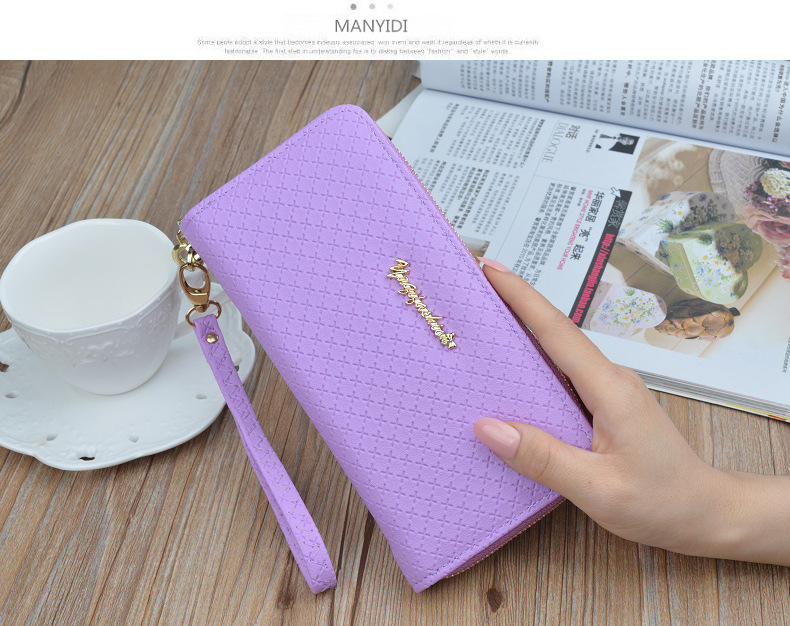 timeless beauty Trendy Non-Toxic Romantic Solid Color PU edgy Leather Zipper Wallets for Women – Wholesale Collection lightweight design