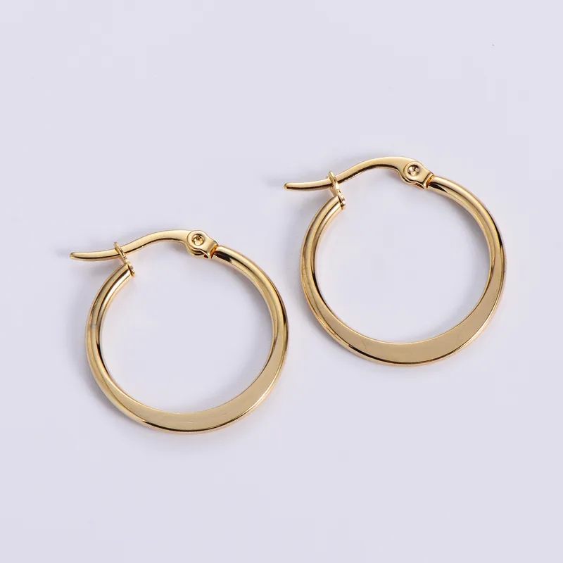 trendy Exclusive Glamorous budget-friendly 18K Gold Plated Stainless Steel Fruit Shell Earrings – Celebrity Style Statement Jewelry boho-inspired
