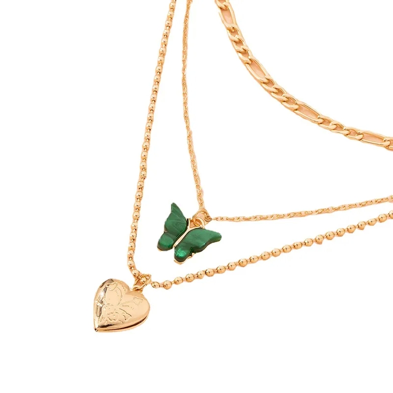 upcycled "Exclusive Quick-Ship Layered Animal Alloy ethical Necklaces – Affordable Luxury Unique Designs" trendsetting