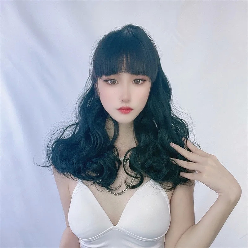 vitamin e 400 beauty health "Wholesale High-End blandford health and beauty Glamorous Women's Sleek Long Curly Wigs: Tarnish-Resistant Simple Elegance for Home Styling" touch beauty & health