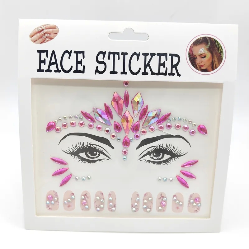 wellness center beauty & health smithtown ny Eco-Friendly Antique Masculine Acrylic Rhinestone Flashing health & beauty expo 2024 Face & Nail Stickers for EDM Festivals & Creative Makeup health beauty big lots