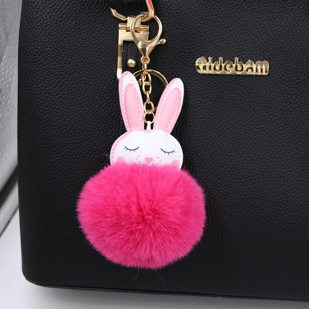what fashion accessories were popular in the 80s Durable steampunk fashion accessories Sparkling Little White Rabbit Plush Ball Keychain - Exquisite Masculine Wallet Accessory & Car Key Ring 2014 fashion accessories