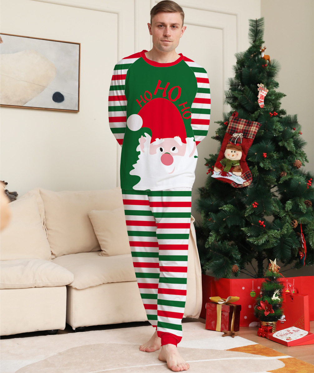 women's clothing at kohl's Elegant Minimalist Santa Claus Print Hoodie & Pants Set – High-End Affordable women's clothing good quality Chic Family Matching Outfit women's dresses 00
