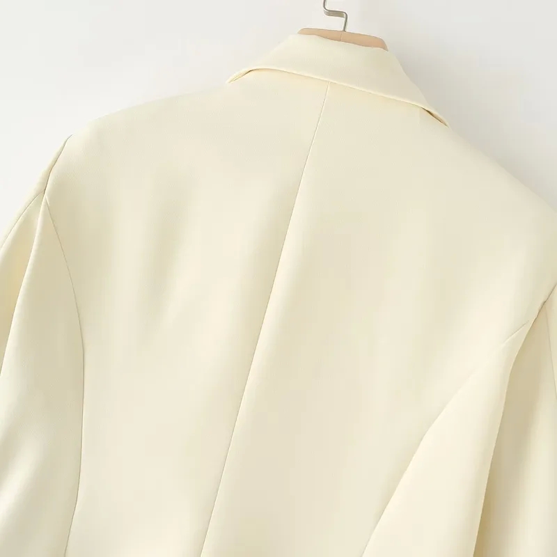 women's clothing size 0-2 Eco-Chic Women's women's clothing essentials Long Sleeve Blazer: Vibrant Solid Color, Recycled & Ethically Sourced, Elegant Floral Pocket Design women's clothing fast shipping