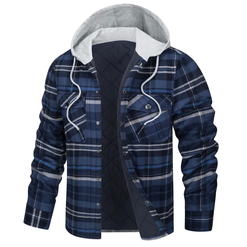 women's clothing washington dc "Tailor-Made Men's high end women's clothing Plaid Hooded Long Sleeve | Affordable Chic Streetwear with Formal Elegance" is xl the same as 1x in women's clothing