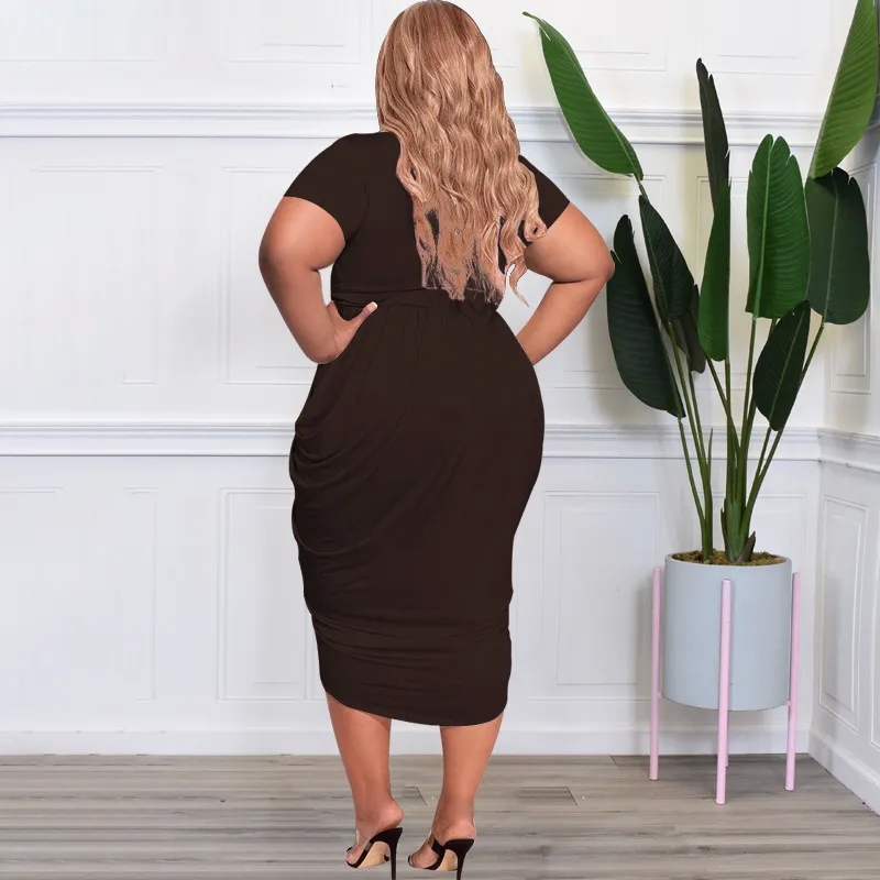x large women's clothing "Ethically Sourced Bohemian Luxury V-Neck Rib-Knit Midi Dress with women's clothing maurices Everyday Jewelry Style" inexpensive women's clothing