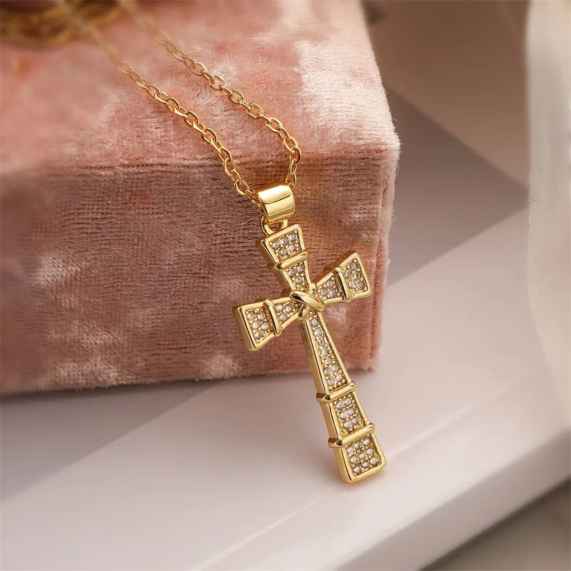 100 east fine jewelry "Exclusive fine jewelry prices Boho Glistening Copper Cross Zircon Inlay Pendant Necklace – Simple Style Wholesale Deal" is ferkos fine jewelry legit
