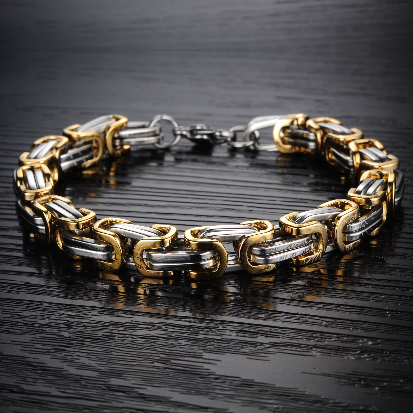 18 karat gold men's jewelry 