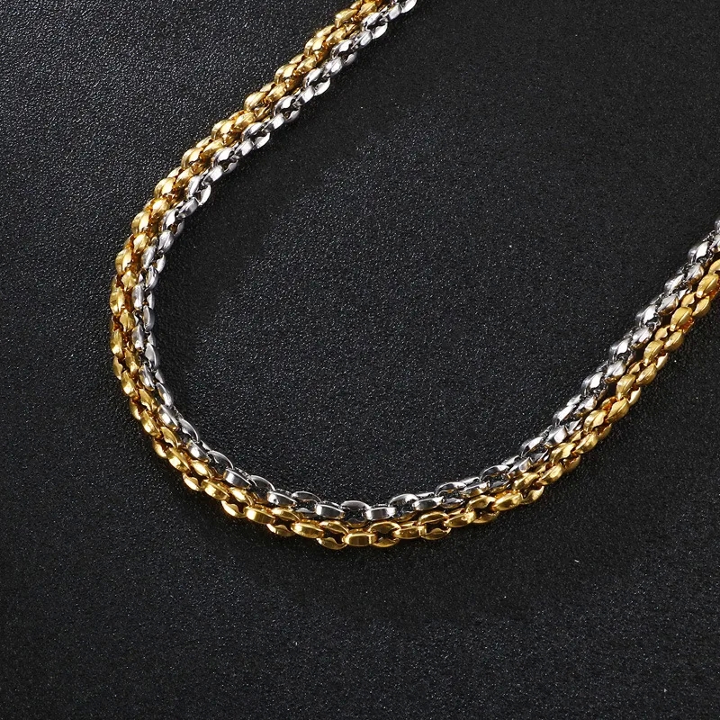 18 karat gold men's jewelry "Lightweight Titanium Steel 18K Gold Plated Jewelry Set – Sleek Fast Statement good men's jewelry brands reddit Piece" men's jewelry tray