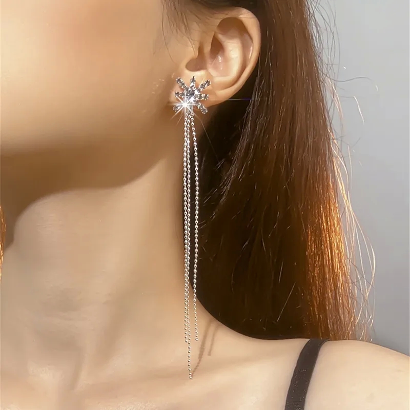 1950s fine jewelry "Luxury Glam fine jewelry birthstone necklace Weatherproof Geometric Rhinestone Drop Earrings – Wholesale Pair" fine jewelry vs high jewelry