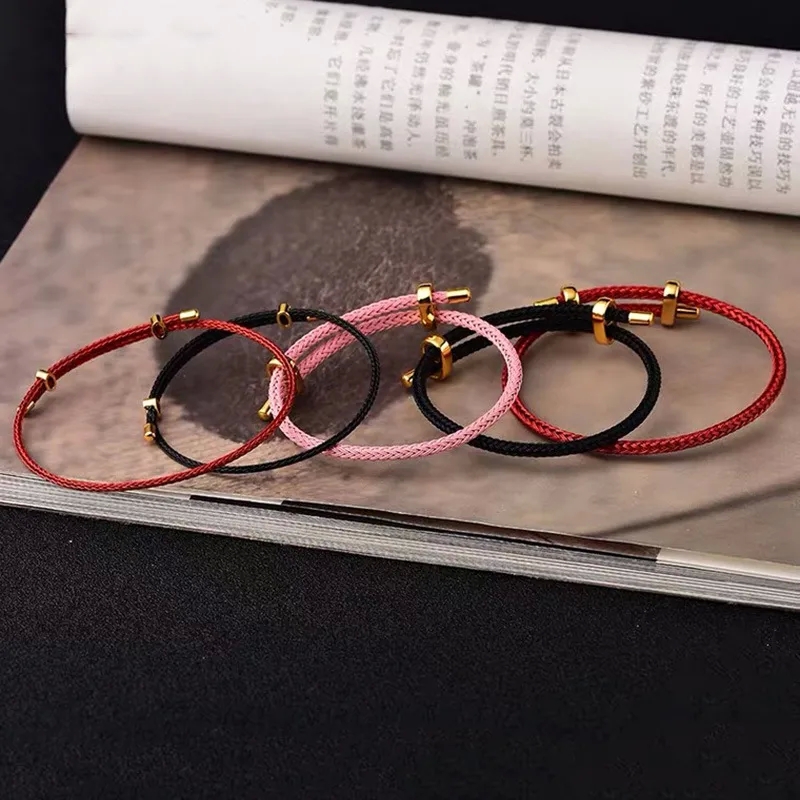 2023 fashion jewelry trends Minimalist Bohemian Round Steel Braid fashion jewelry long necklace Bracelets - Ethnic Chic Unisex Accessories fashion jewelry dubai